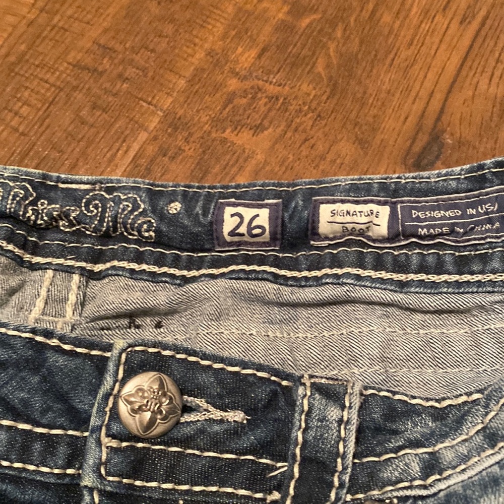 Miss me boot cut jeans size 26 - Picture 4 of 8